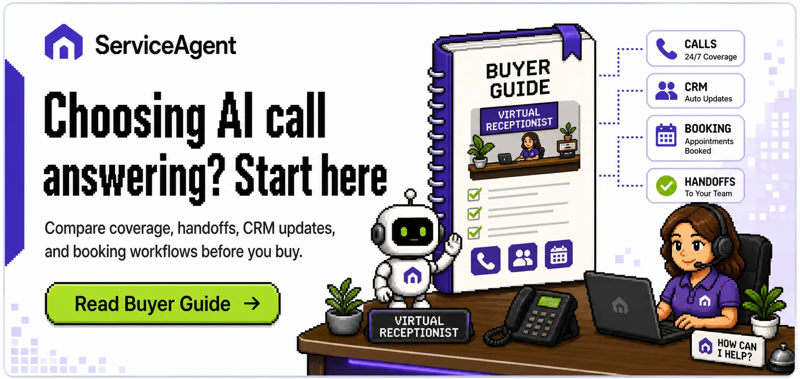 Choosing AI call answering? Start here - Read Buyer Guide