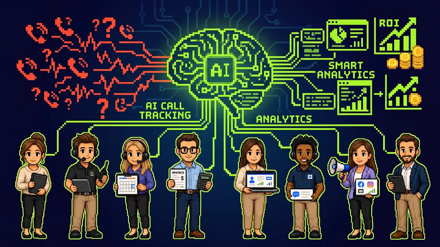 AI Call Tracking: Boost Sales & Marketing ROI with Smart Call Analytics