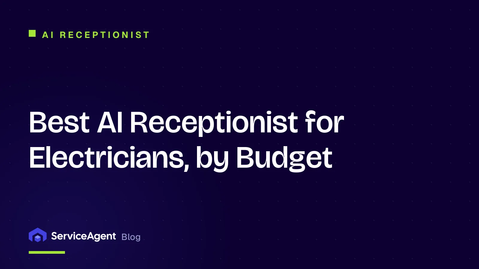Best AI Receptionist for Electricians, by Budget