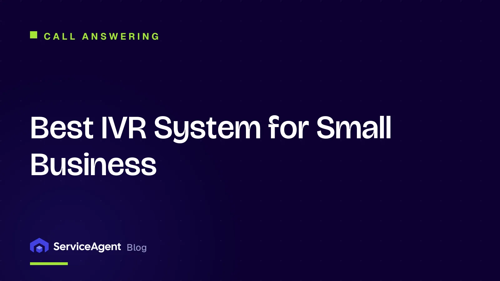 Best IVR System for Small Business (2026)