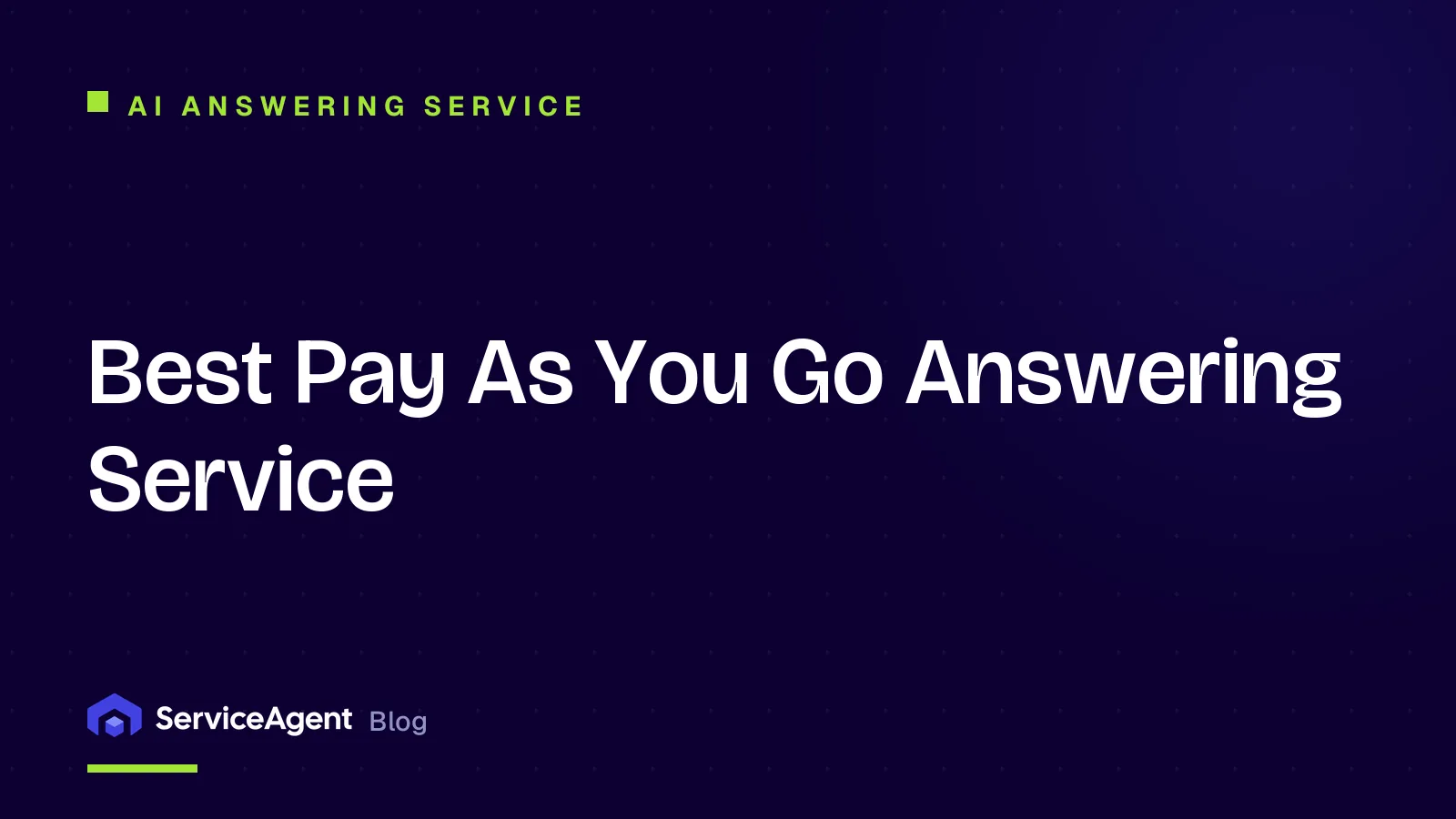 Best Pay As You Go Answering Service (2026)
