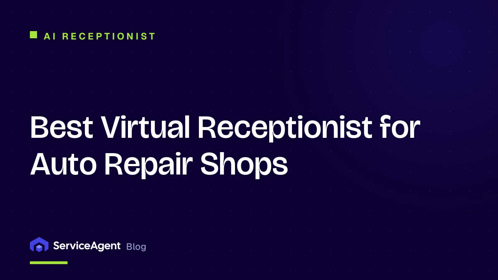 Best Virtual Receptionist for Auto Repair Shops (2026)
