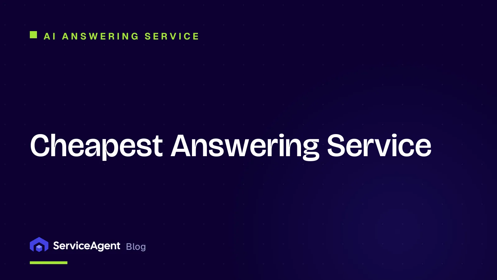 Cheapest Answering Service (2026)