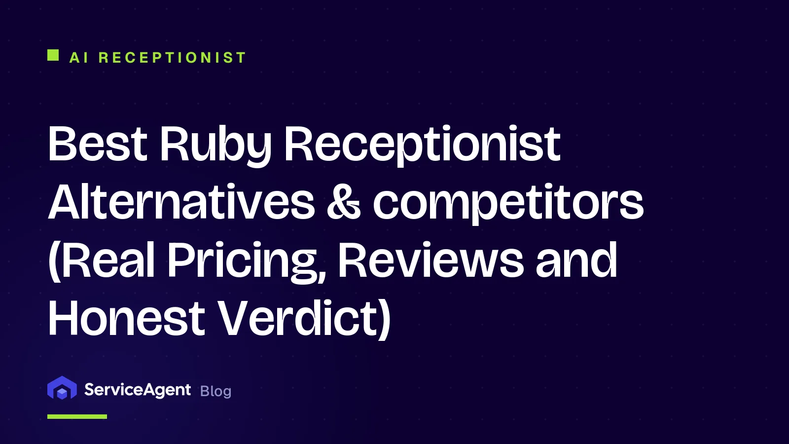 6 Best Ruby Receptionist Alternatives & competitors 2026 (Real Pricing, Reviews and Honest Verdict)