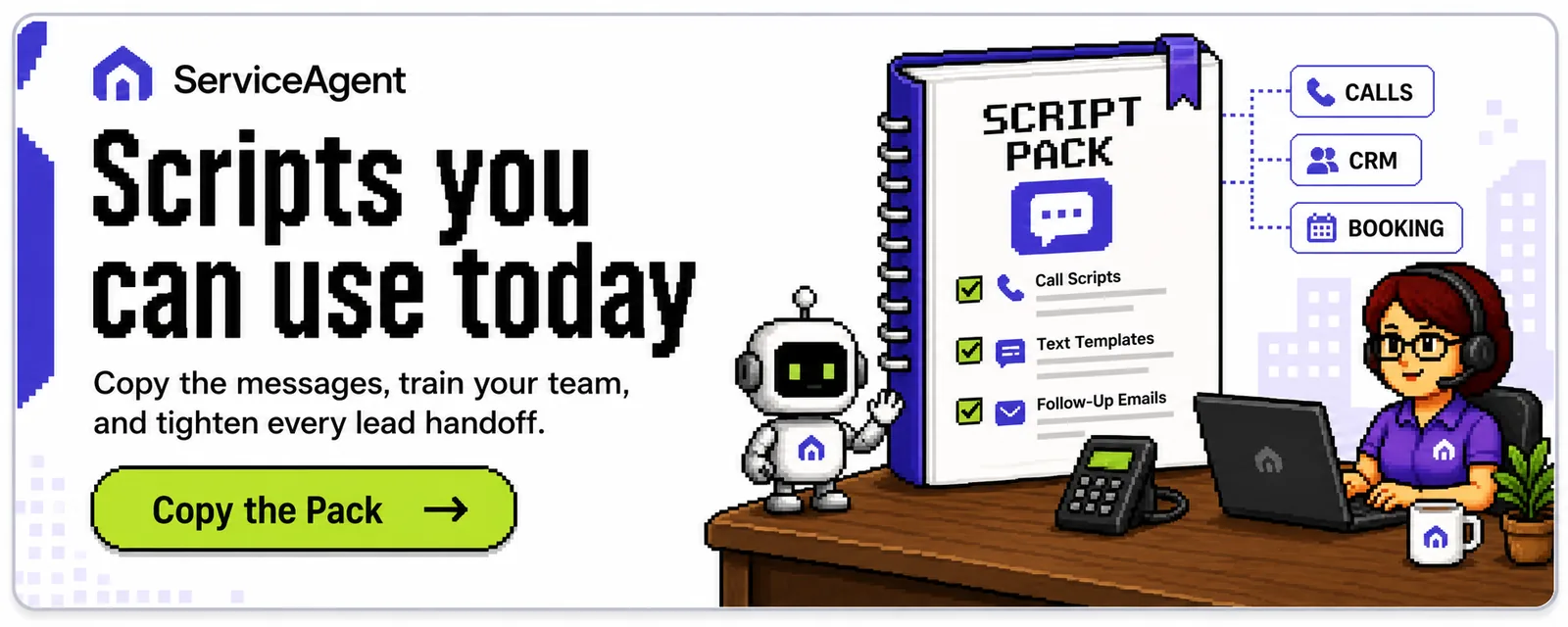 Scripts you can use today - Copy the Pack