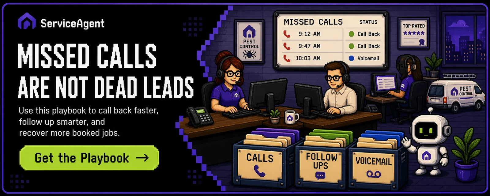 Missed calls are not dead leads - Get the Playbook