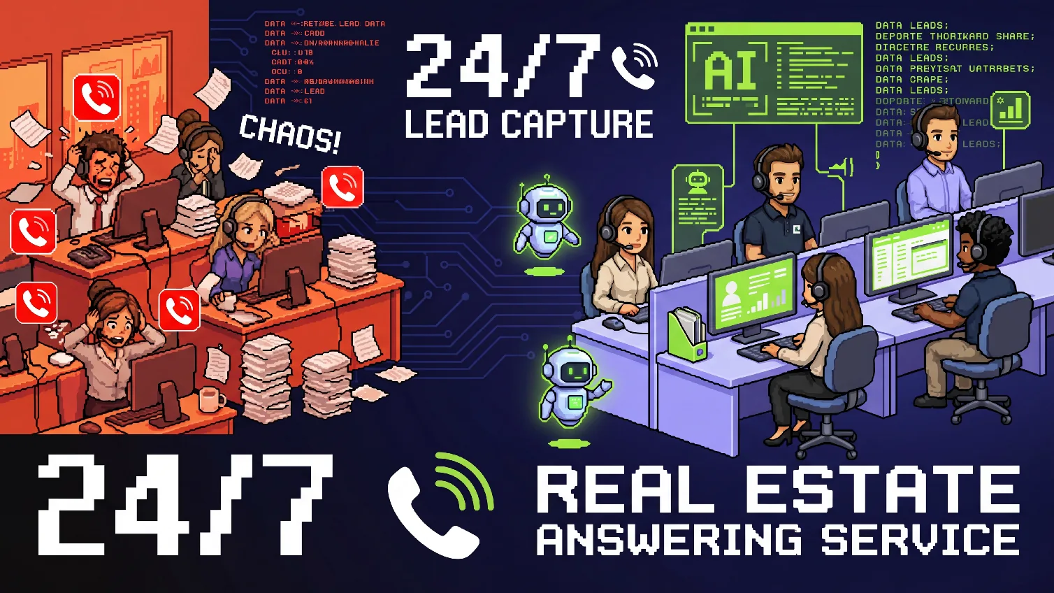 Phone Answering Service for Real Estate Agents | 24/7 Lead Capture