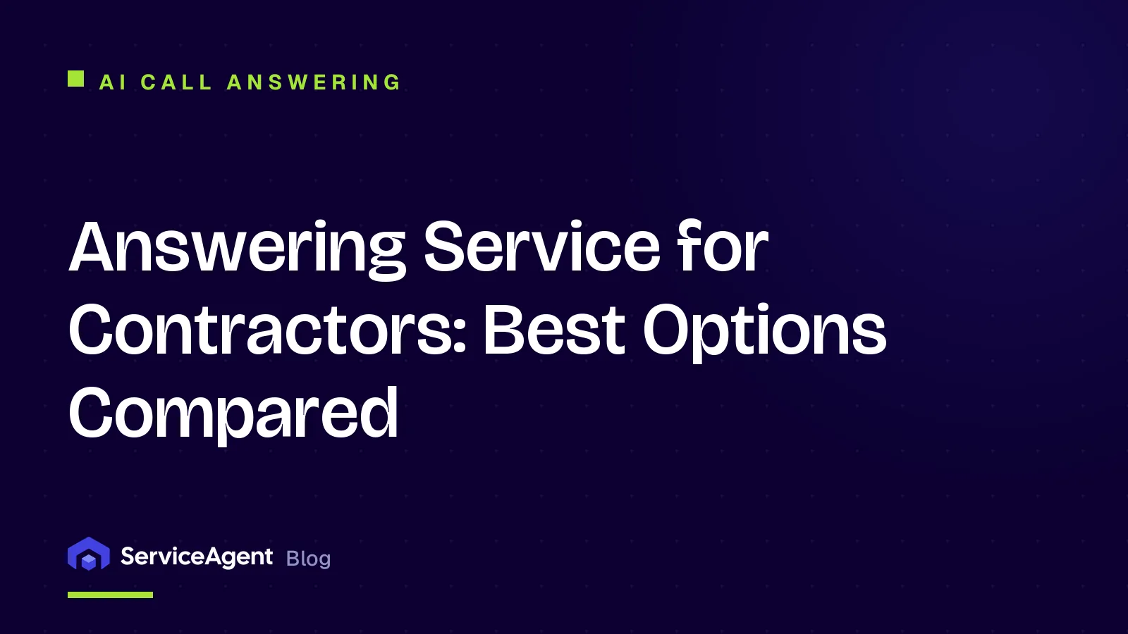 Answering Service for Contractors: 8 Best Options Compared