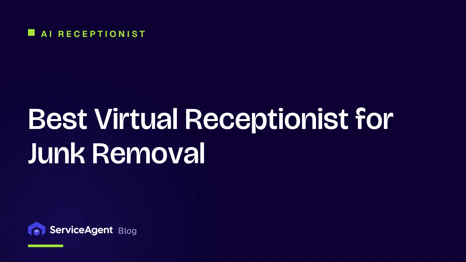 Best Virtual Receptionist for Junk Removal (2026)