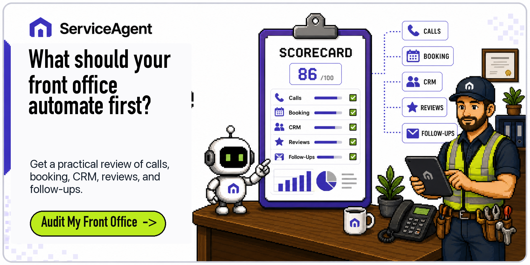 What should your front office automate first? - Audit My Front Office