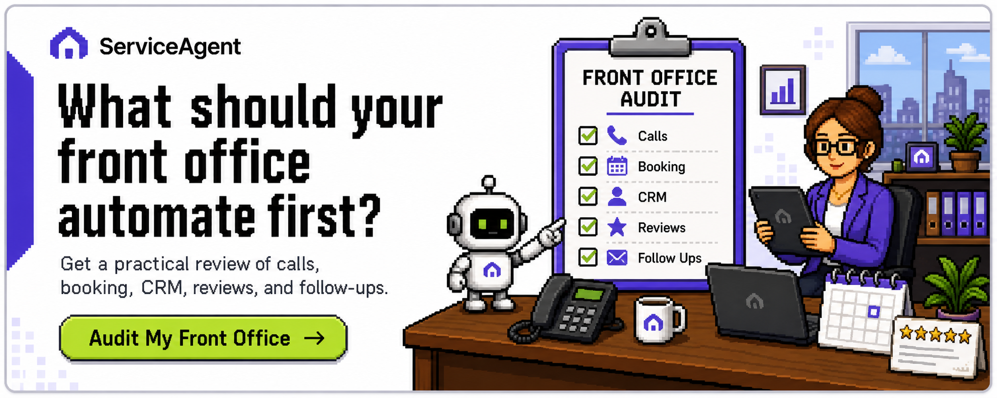 What should your front office automate first? - Audit My Front Office
