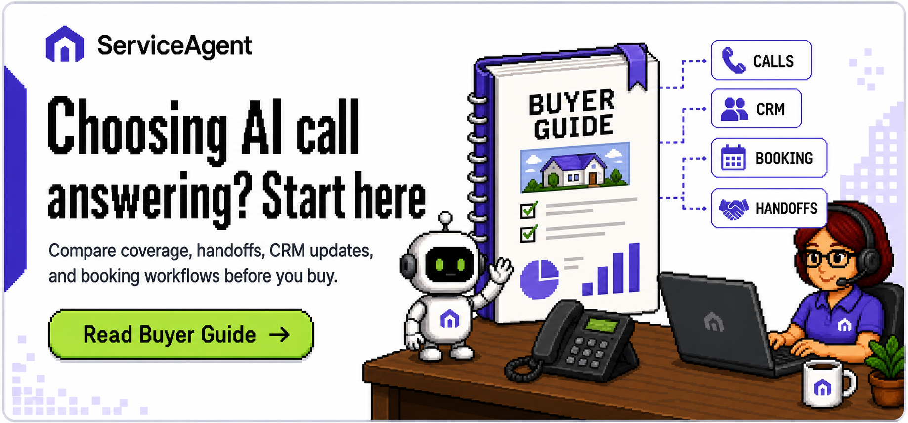 Choosing AI call answering? Start here - Read Buyer Guide