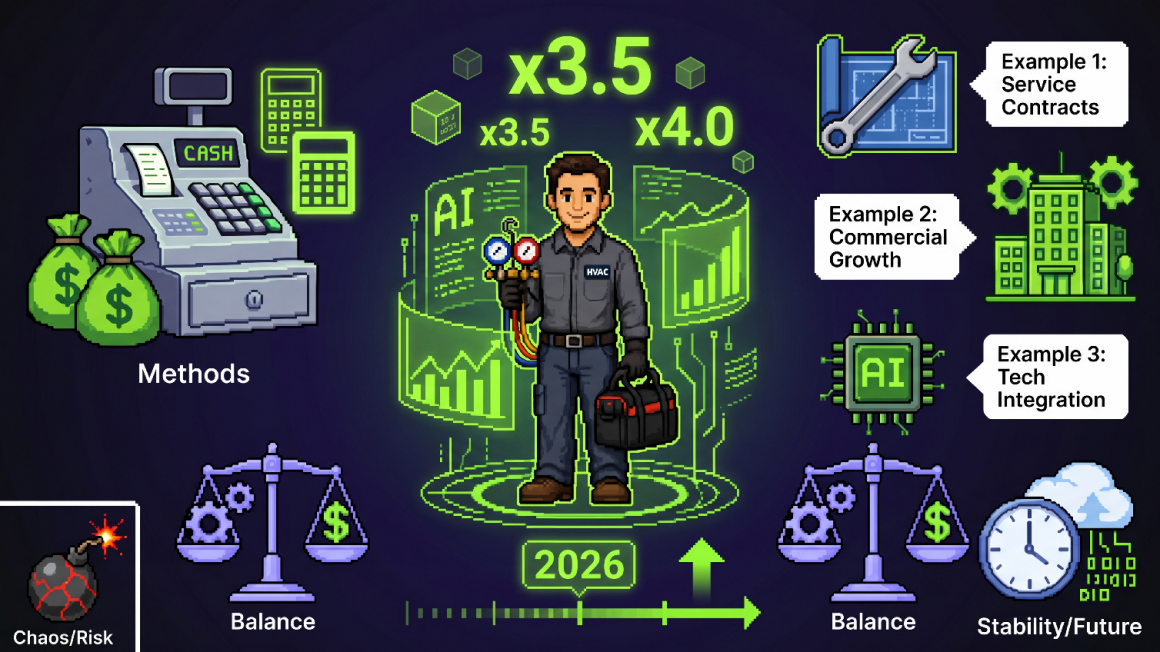  How to Value an HVAC Business in 2026 (Methods, Multiples, Examples)